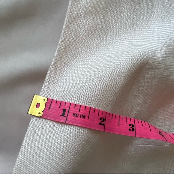 Club Monaco Light Pink Linen Blend Wrap Around Dress.  Size 8 - Picture 16 of 16